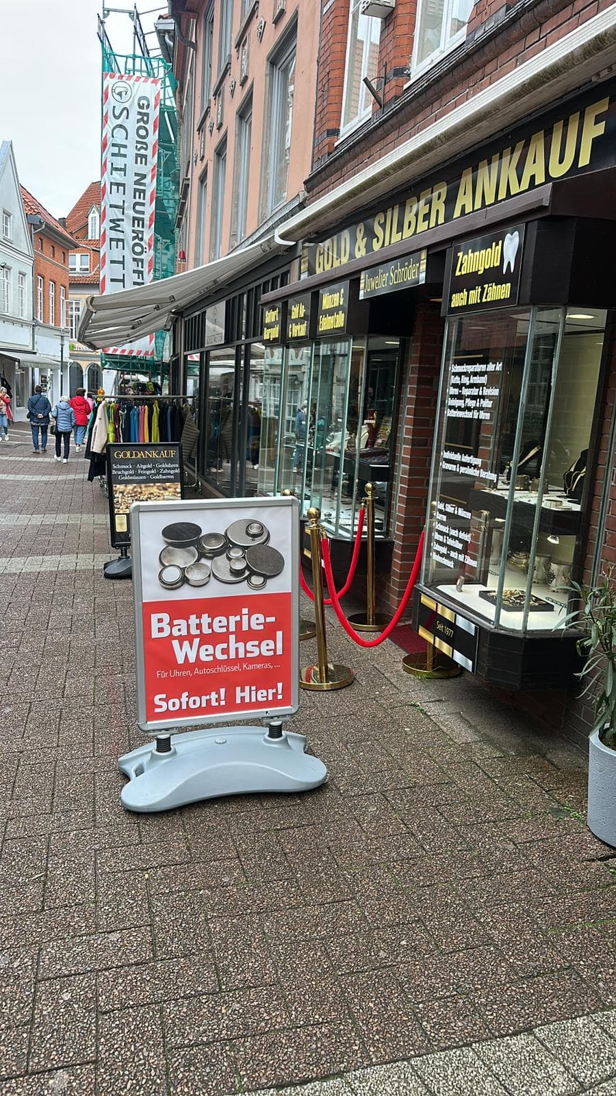 Ankauf vor Ort, Juwelier Schröder Hamburg